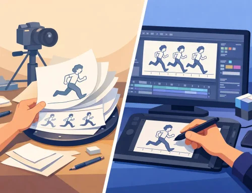 Paper Animation vs Digital for 2D Animators